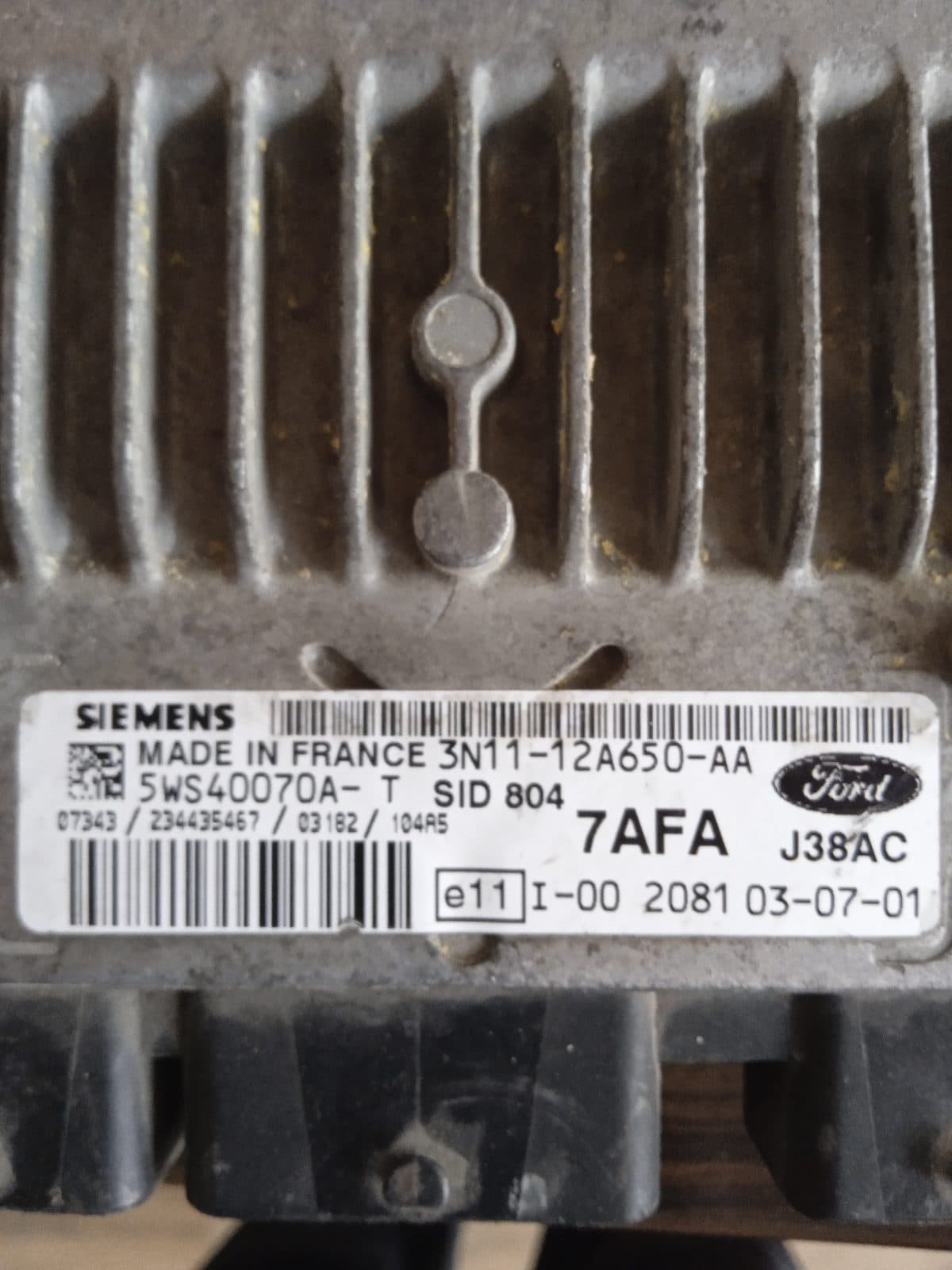 5WS40070A SID804 Ford Fiesta ve Ford Fusio - 5WS40070A SID804 - Görsel 1