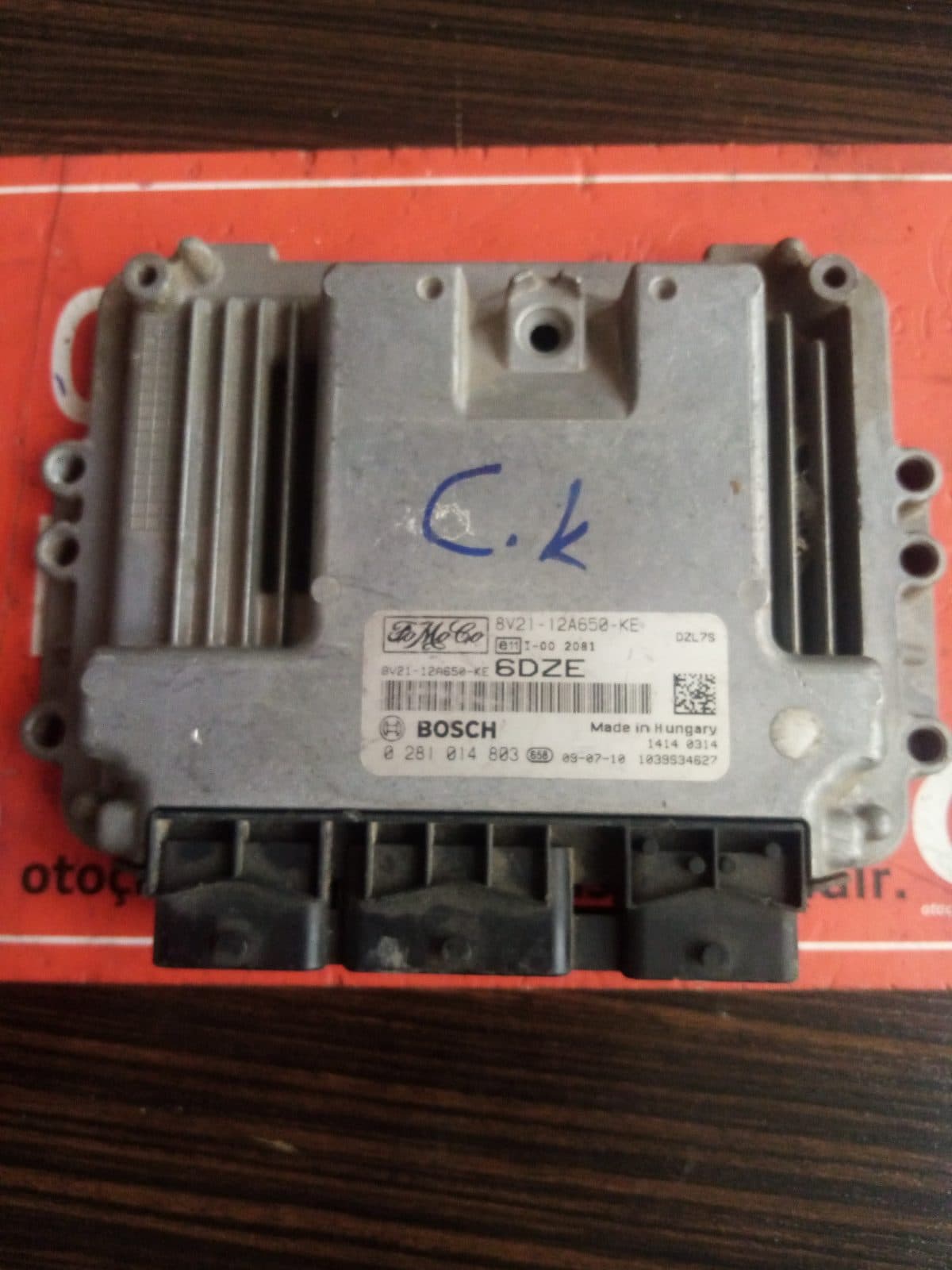 Ford motor beyni - 0281 014 803 - Görsel 1