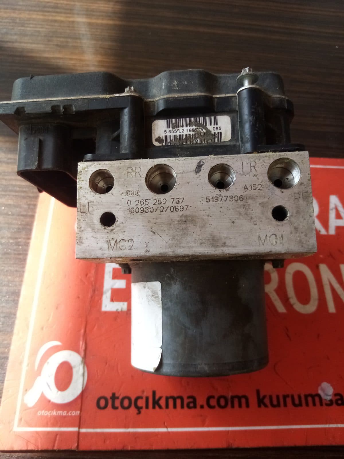 0265 252 737 FİAT LİNEA ABS BEYNİ - 0265 252 737 - Görsel 1